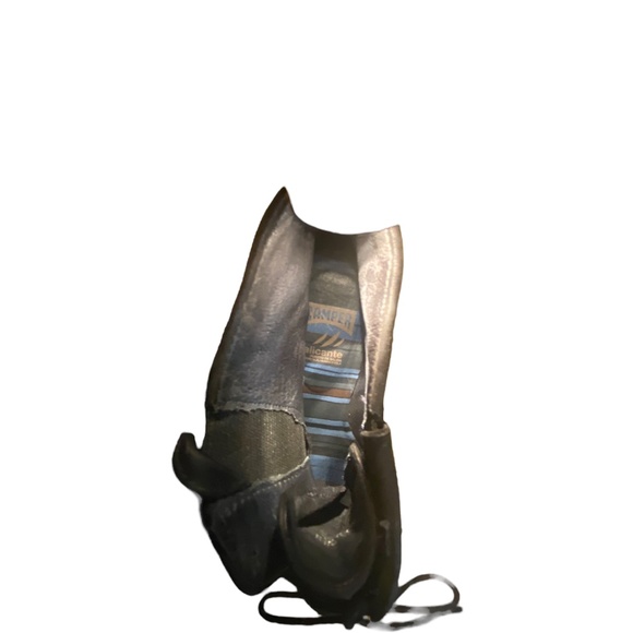 Camper leather high heeled lace up booties. Sz 37 - Picture 8 of 16